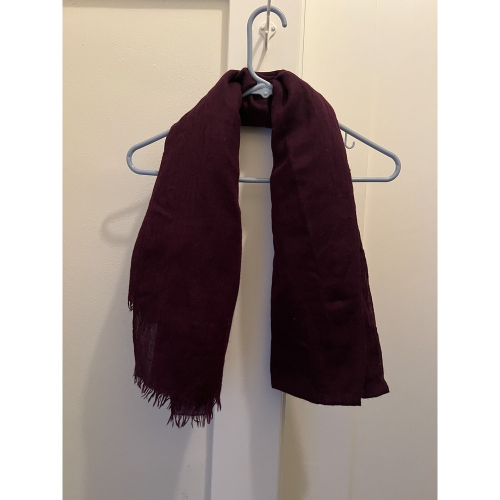 Mani‎ Kaaga Moni Purple Scarf 100% Cashmere